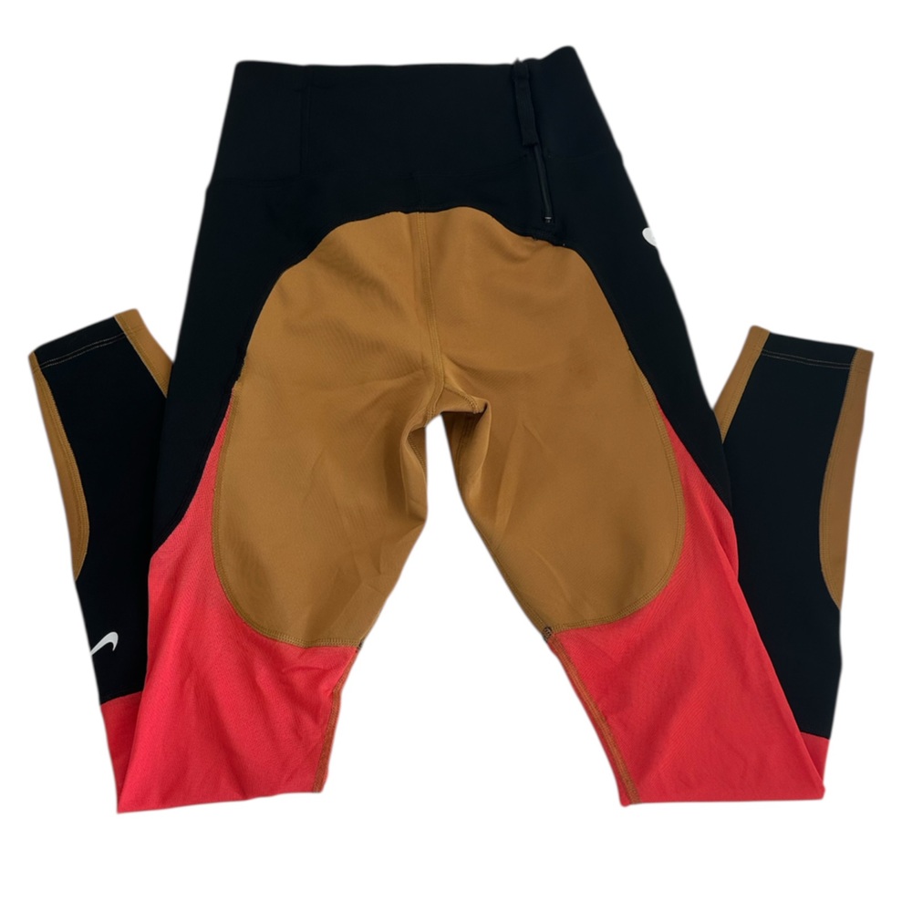 Nike High Waist Colorblock Athletic Leggings Size S - Picture 4 of 13